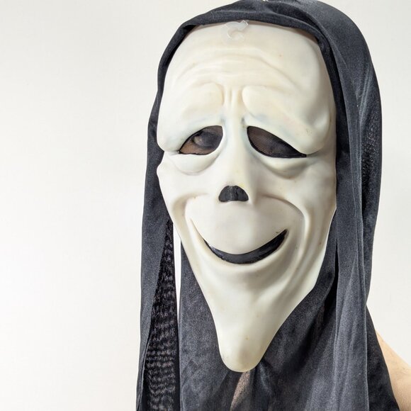 Scream Stoned Ghost Face Spoof Mask Easter Unlimited Adult Halloween costume - Picture 2 of 9